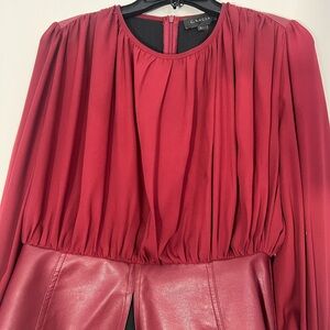 Women's Red Blouse